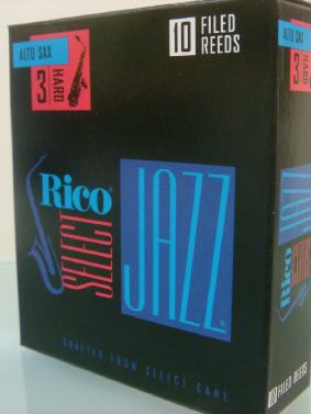 Alt-Saxophonblätter Rico Jazz Select"FILED REEDS"