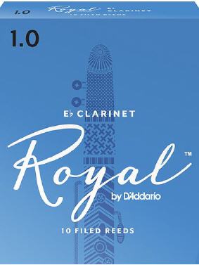 Es-Klarinettenblätter Rico Royal