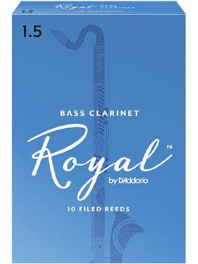 Bass-Klarinettenblätter Rico Royal
