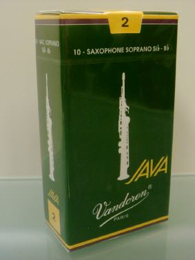 Sopran-Saxophonblätter Vandoren Java