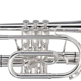 Cornet in b Besson Sovereign BE-928T, versilbert