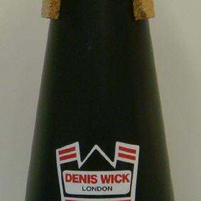 Trompeten-Dämpfer Fibre Straight Mude Denis Wick