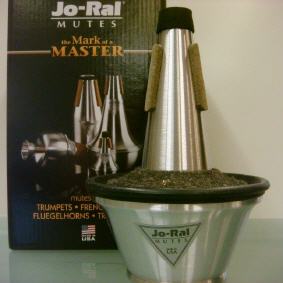 Trompeten/Cornet-Dämpfer Jo-Ral Tri-tone Cup Mute